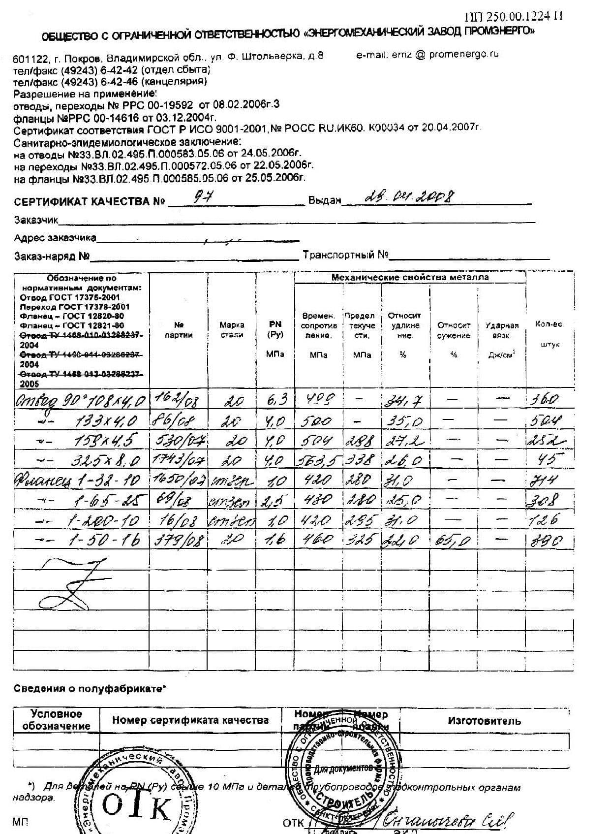 Сертификат на отвод 325х8 от 04-08 (1)